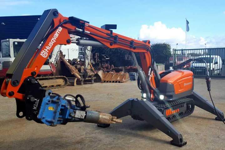 Des robots puissants pour mener à bien vos travaux de démolition